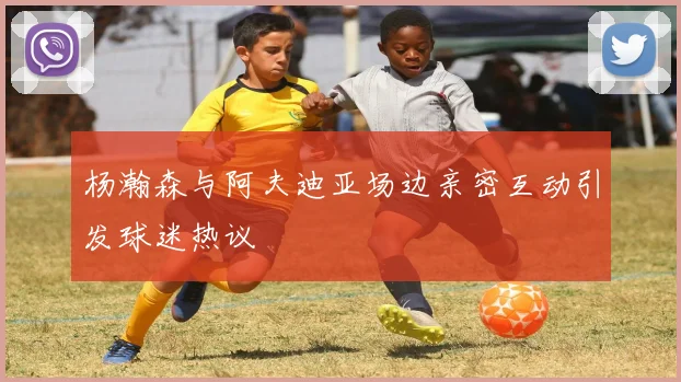 杨瀚森与阿夫迪亚场边亲密互动引发球迷热议